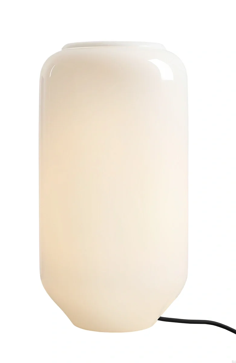 8500B1_M--Lampka-stołowa-Flask-M-Szklana-Mleczna-z-Fioletowym-Przewodem-Artera-Skandynawskie-Uchwyty