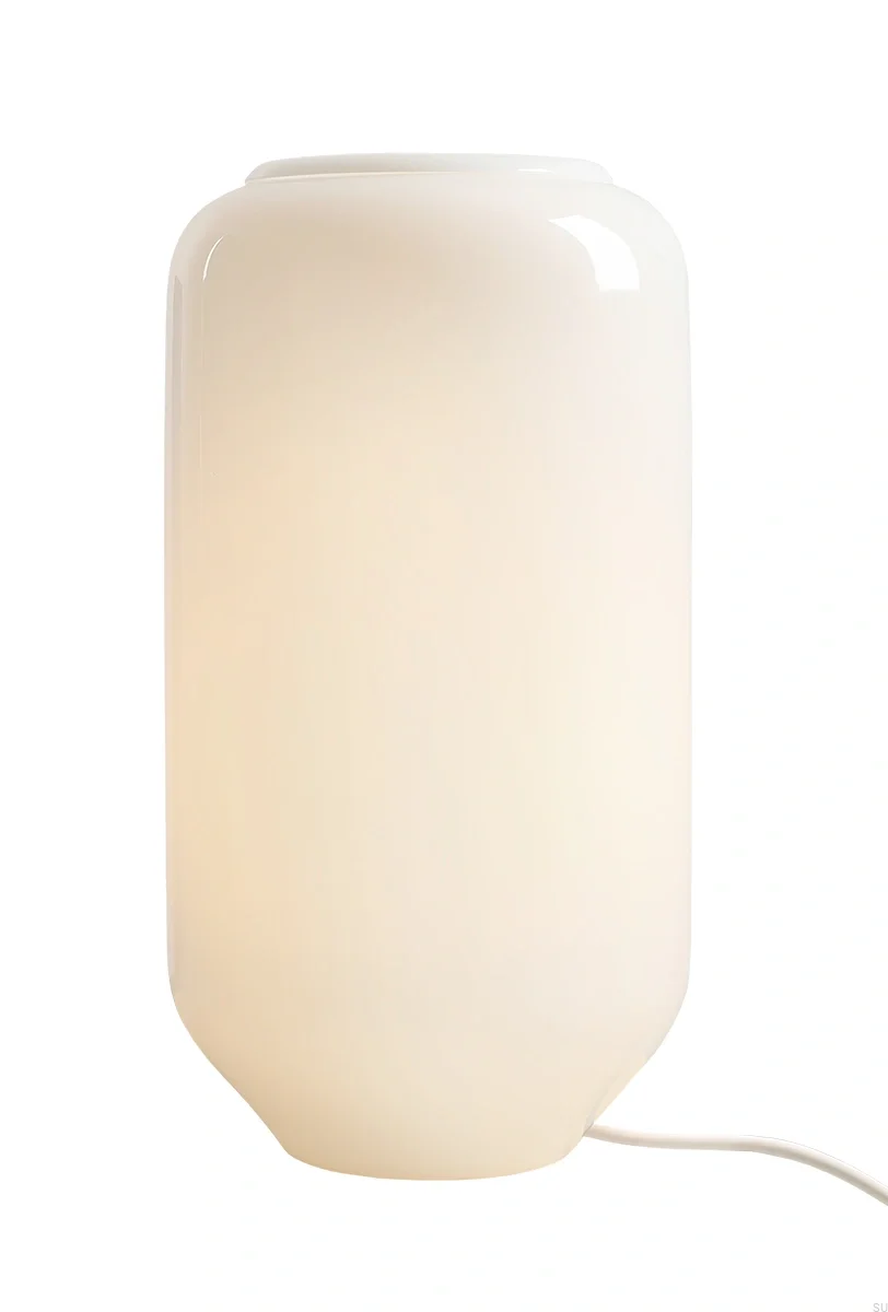 8500B20_M--Lampka-stołowa-Flask-M-Szklana-Mleczna-z-Kremowym-Przewodem-Artera-Skandynawskie-Uchwyty