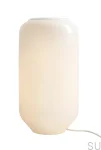 8500B20_M--Lampka-stołowa-Flask-M-Szklana-Mleczna-z-Kremowym-Przewodem-Artera-Skandynawskie-Uchwyty