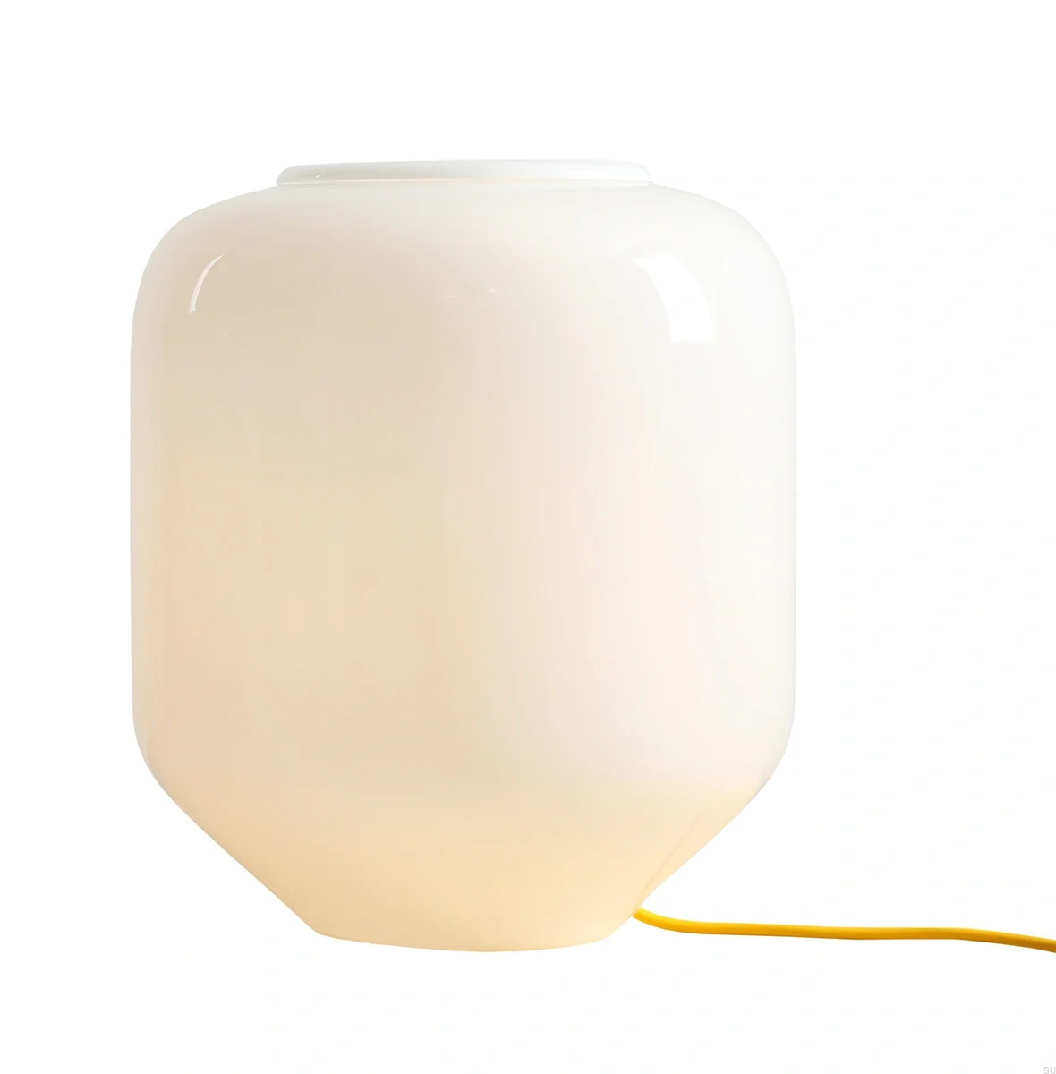 8500B21_L--Lampka-stołowa-Flask-L-Szklana-Mleczna-z-Żółtym-Przewodem-Artera-Skandynawskie-Uchwyty