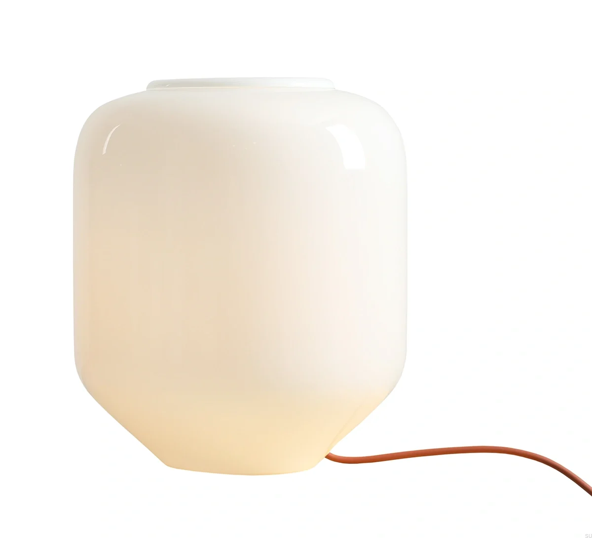 8500B24_L--Lampka-stołowa-Flask-L-Szklana-Mleczna-z-Terakotowym-Przewodem-Artera-Skandynawskie-Uchwyty