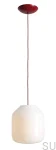 8500G15_L--Lampa-wisząca-Flask-L-Szklana-Mleczna-z-Wiśniowym-Przewodem-Artera-Skandynawskie-Uchwyty