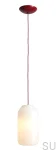 8500G15_M--Lampa-wisząca-Flask-M-Szklana-Mleczna-z-Wiśniowym-Przewodem-Artera-Skandynawskie-Uchwyty