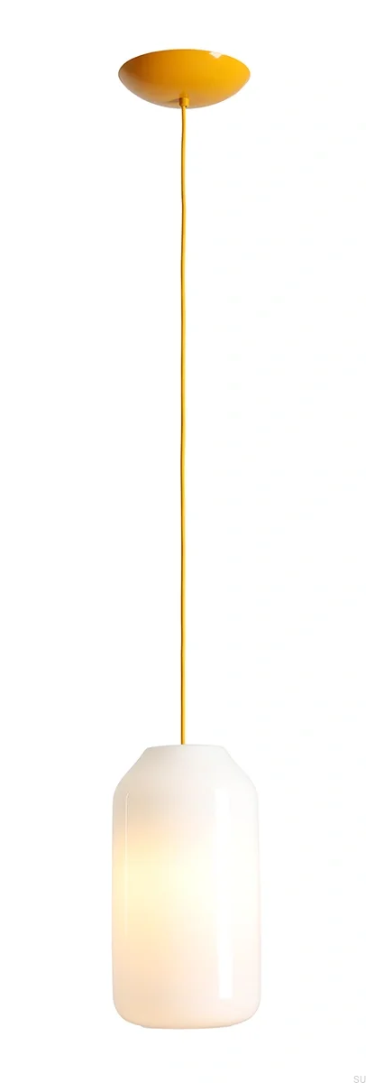 8500G21_M--Lampa-wisząca-Flask-M-Szklana-Mleczna-z-Żółtym-Przewodem-Artera-Skandynawskie-Uchwyty
