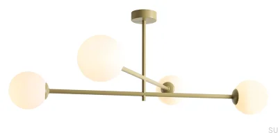 Plafon Pinne 4 Metalowy Pistacjowy