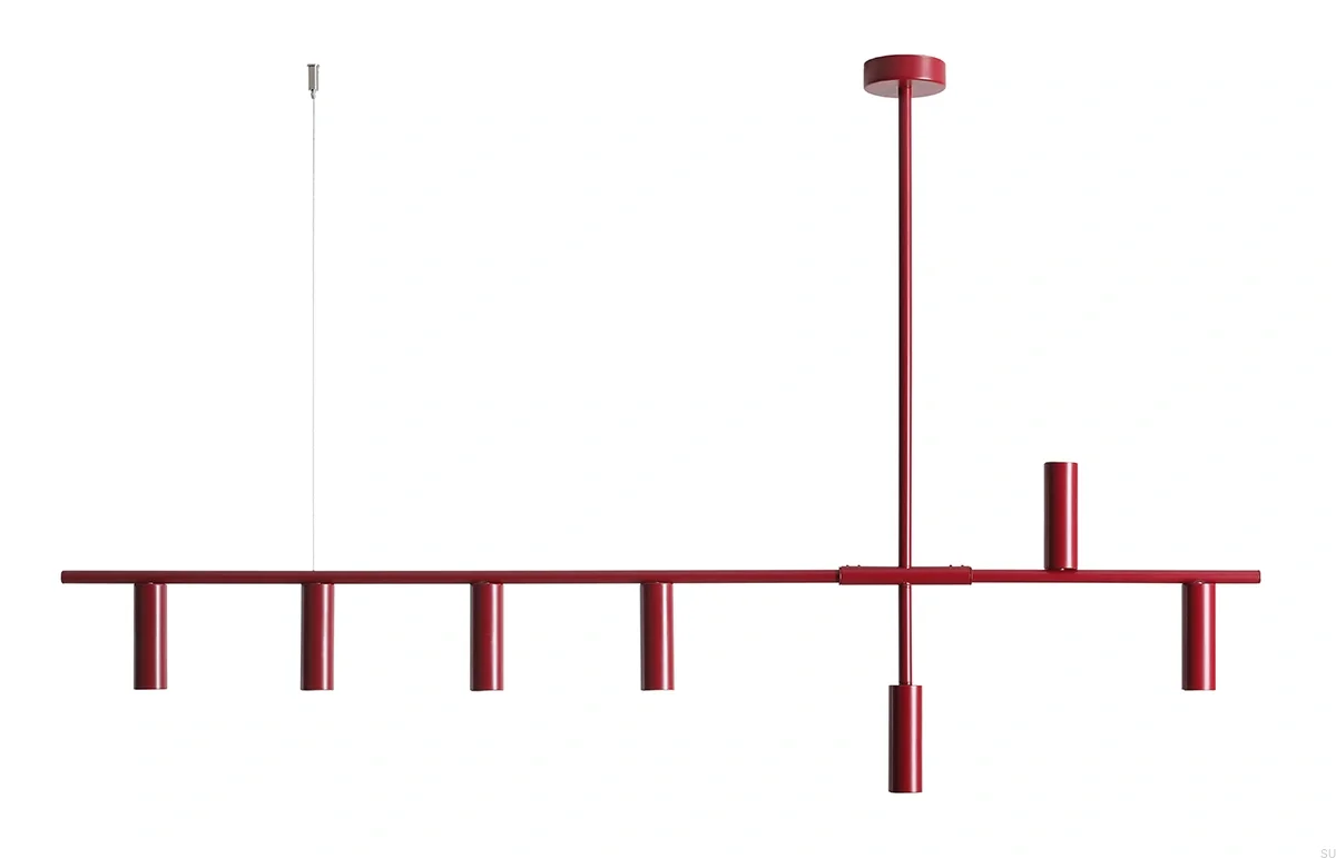 1104T15--Lampa-wisząca-Trevo-7-Metalowa-Bordowa-Artera-Skandynawskie-Uchwyty