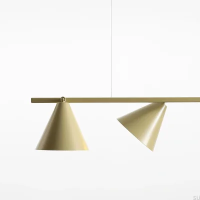 Lampa wisząca Form 4 Metalowa Pistacjowa