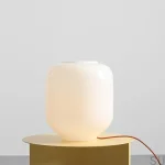 8500B24_L--Lampka-stołowa-Flask-L-Szklana-Mleczna-z-Terakotowym-Przewodem-Artera-Skandynawskie-Uchwyty