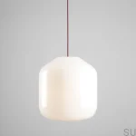 8500G15_XL--Lampa-wisząca-Flask-XL-Szklana-Mleczna-z-Wiśniowym-Przewodem-Artera-Skandynawskie-Uchwyty