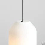 8500G1_M--Lampa-wisząca-Flask-M-Szklana-Mleczna-z-Fioletowym-Przewodem-Artera-Skandynawskie-Uchwyty