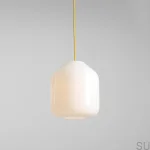 8500G21_L--Lampa-wisząca-Flask-L-Szklana-Mleczna-z-Żółtym-Przewodem-Artera-Skandynawskie-Uchwyty