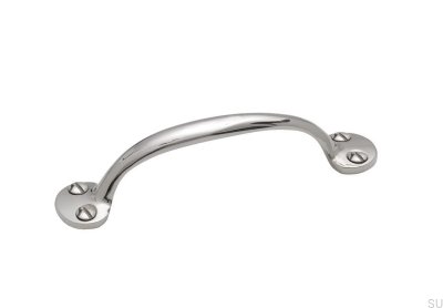 Uchwyt meblowy podłużny 1690 101 Mosiężny Niklowany