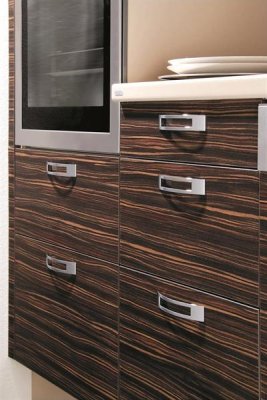 Uchwyt meblowy podłużny 2113 96 Nikiel polerowany