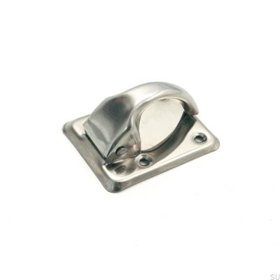 Uchwyt meblowy podłużny z podkładką 5181 Srebrny