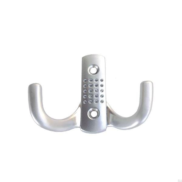 Zdjecie wieszaka podwojnego 8328 srebrnego matowego