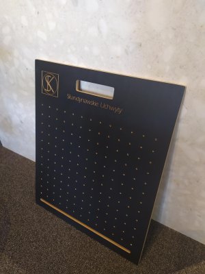 Ekspozytor L Czarny Mat