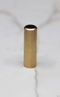 Gałka meblowa Graf Mini Złota Ciemna