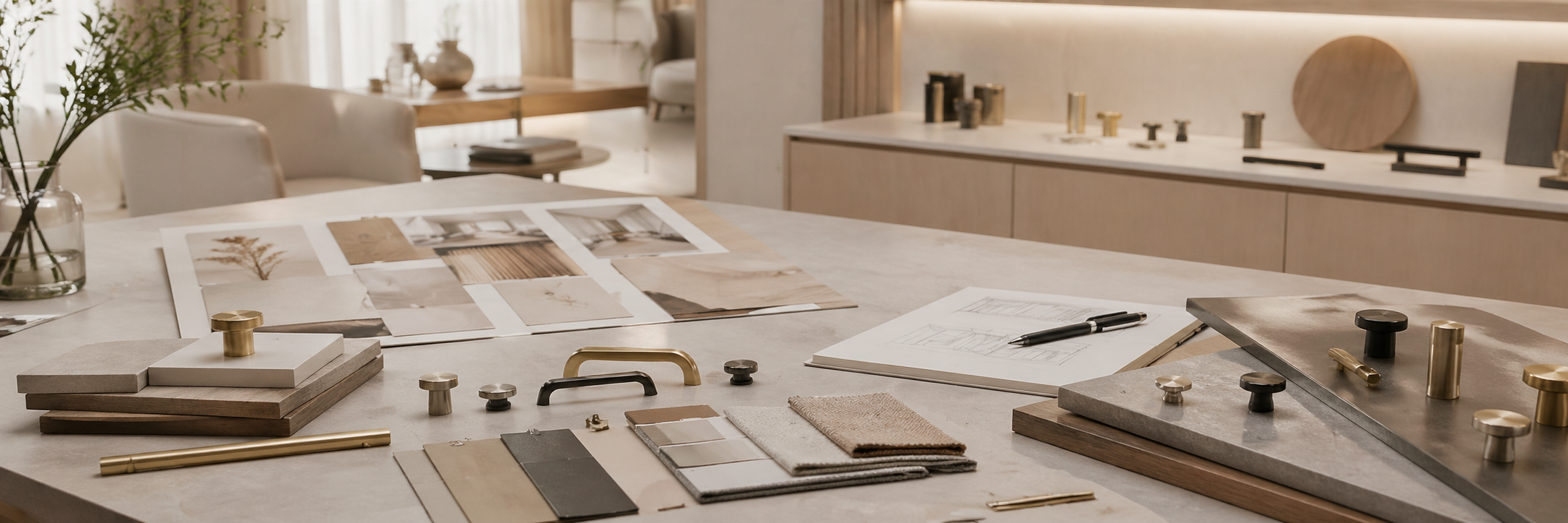 Scandinavian Handles details, samples, and materials